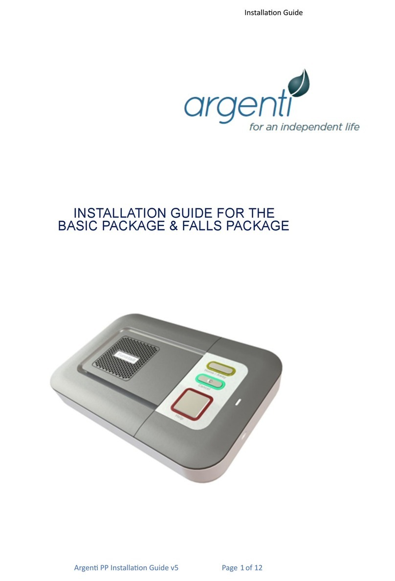 argenti BASIC PACKAGE User manual