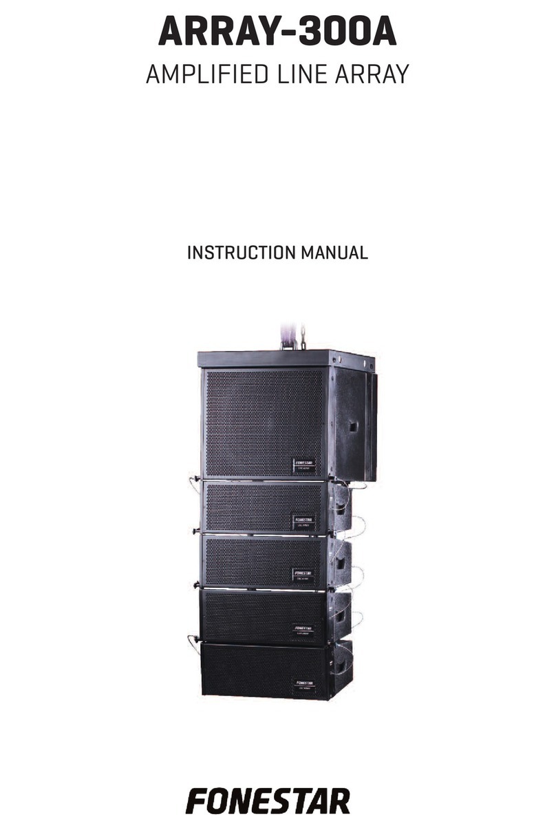 FONESTAR ARRAY-300A User manual FONESTAR ARRAY-300A User manual