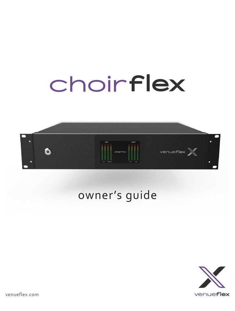 venueflex Choirflex-A User manual