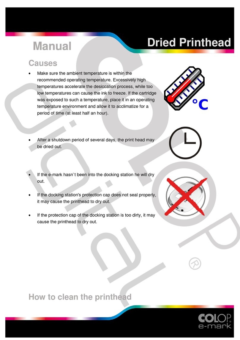 Colop e-mark User manual Colop e-mark User manual