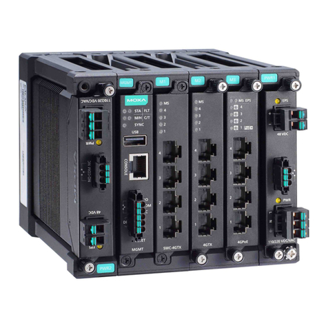 Moxa Technologies MDS-G4000 Series User manual