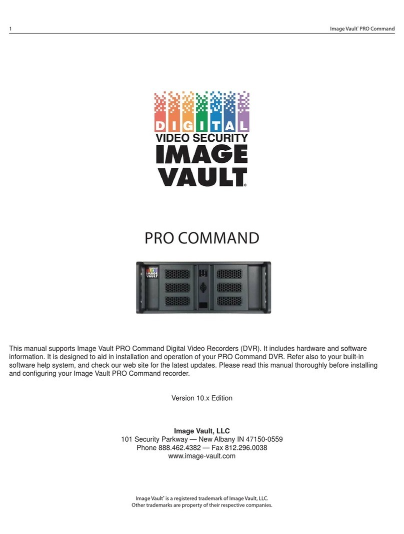 Image Vault PRO COMMAND User manual