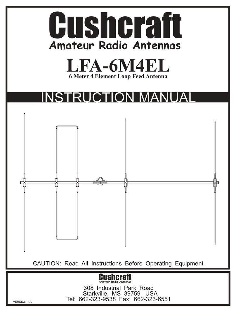 CUSHCRAFT LFA-6M4EL User manual