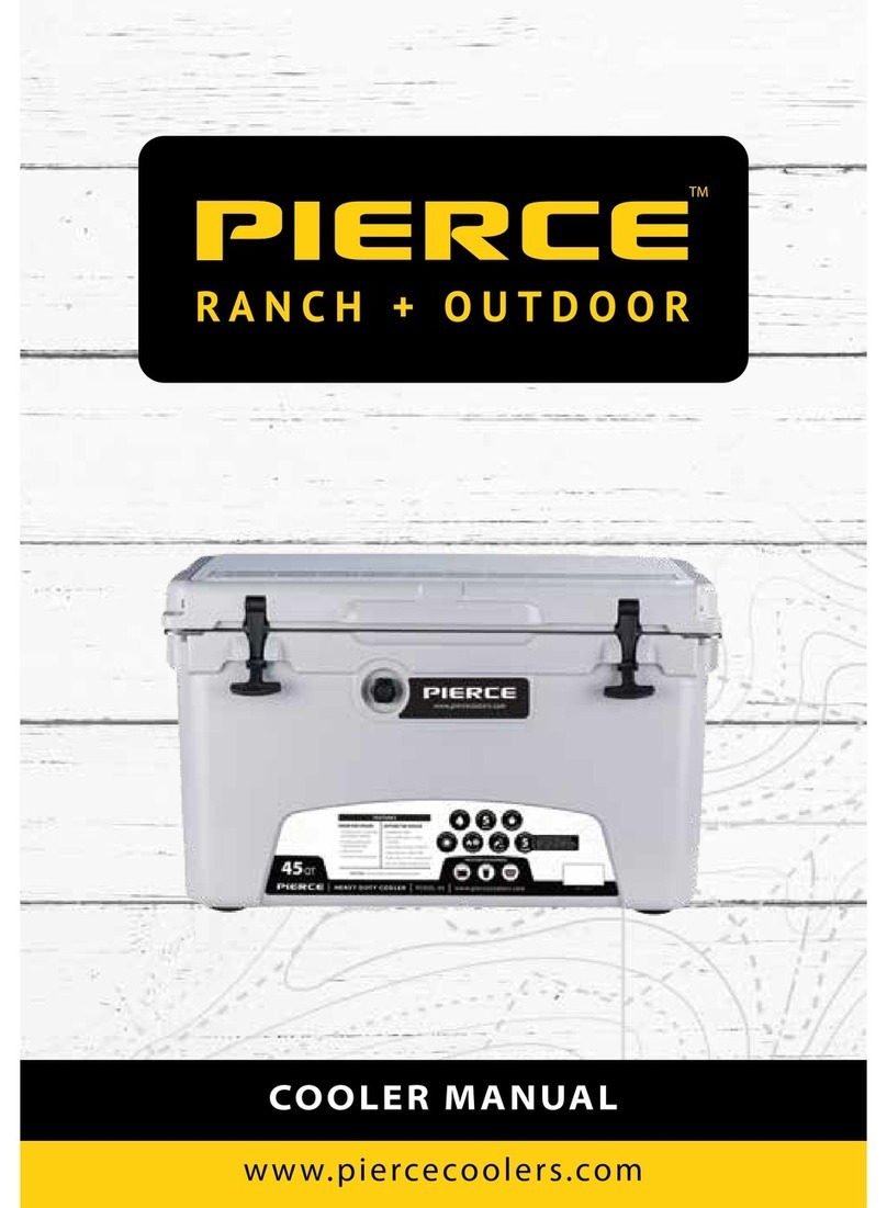 Pierce PCOOL-20 User manual