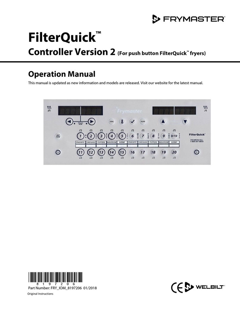Frymaster FilterQuick Version 2 User manual