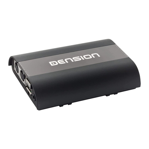 Dension ice>Link Gateway 500 User manual