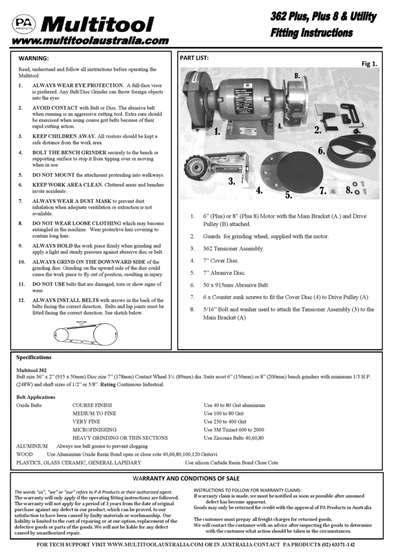 Multitool 362 Plus User manual