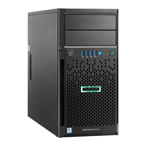 HP HPE ProLiant ML30 Gen9 User manual