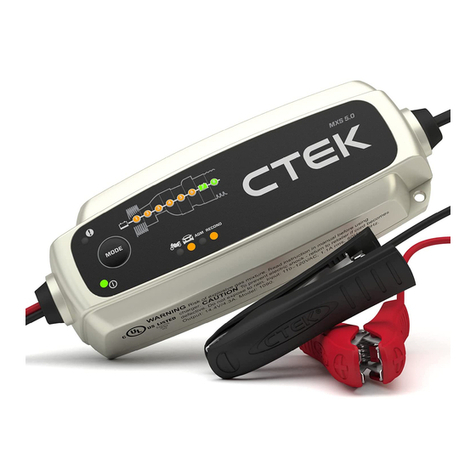 CTEK MXS 5.0 User manual