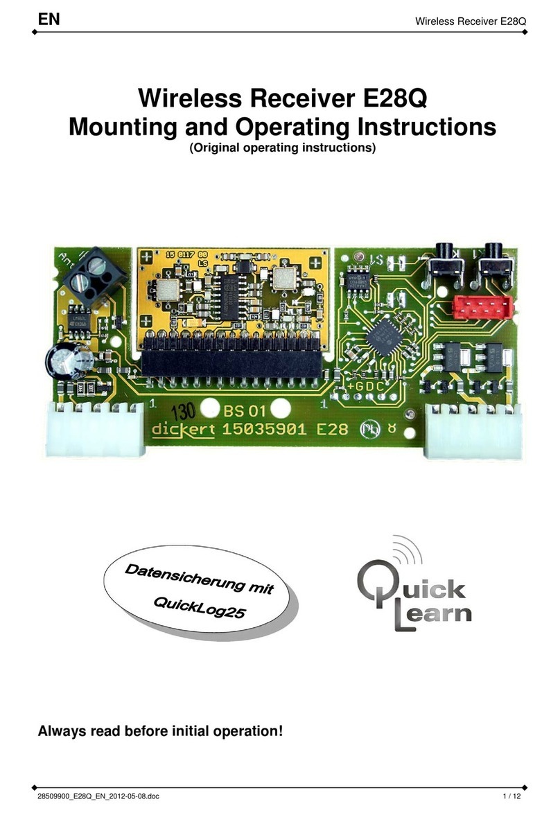 Quick Learn E28Q Service manual