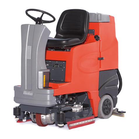 HAKO Scrubmaster B100R User manual