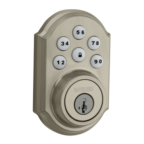 Weiser Smartcode 5 User manual