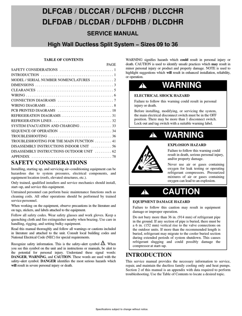 KeepRite DLFCAB User manual
