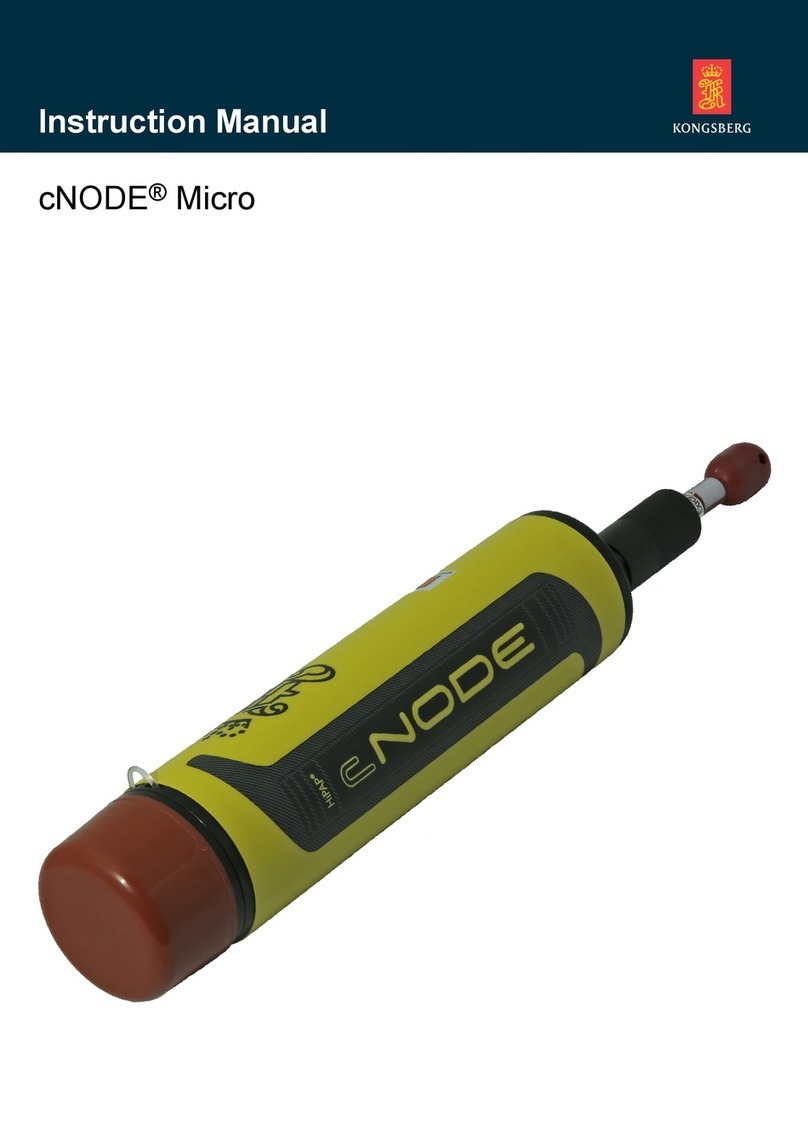 Kongsberg cNODE Micro User manual