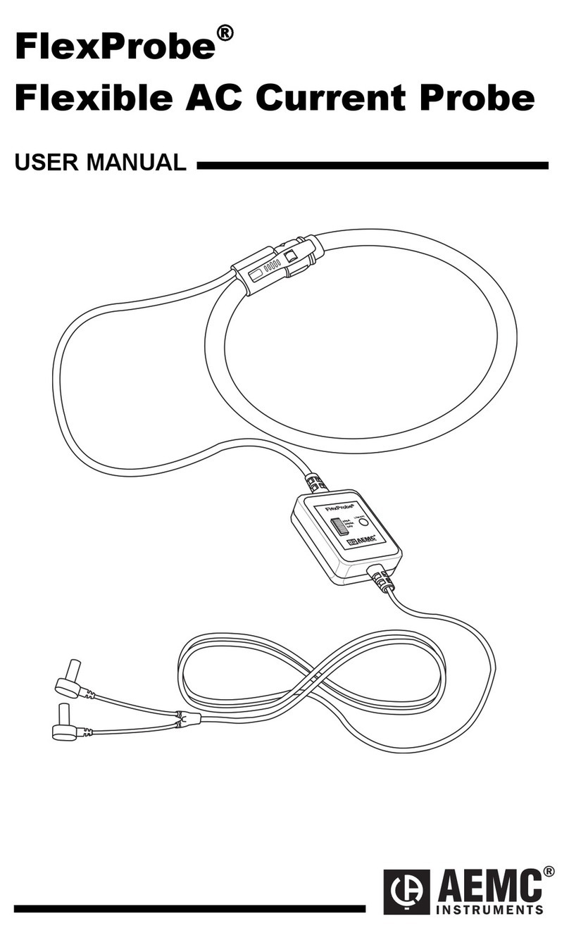 AEMC FlexProbe User manual