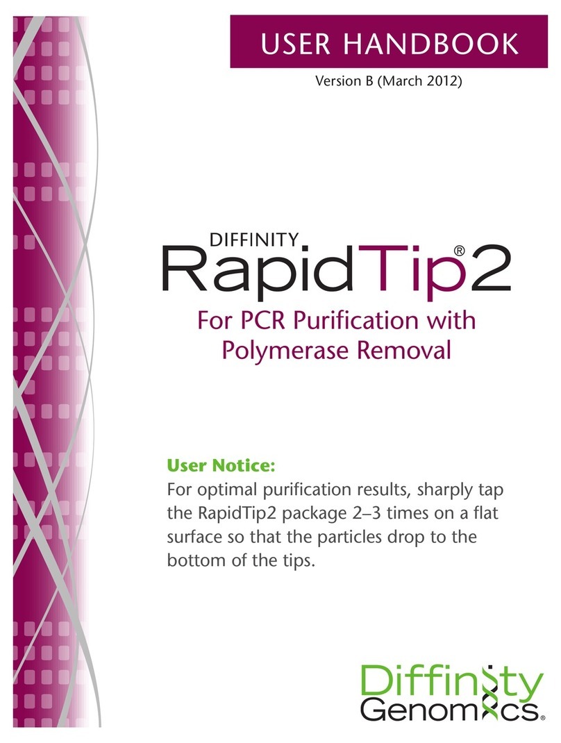 Diffinity Genomics RapidTip2 Instruction Manual