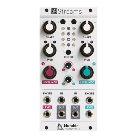 Mutable Instruments Streams User manual