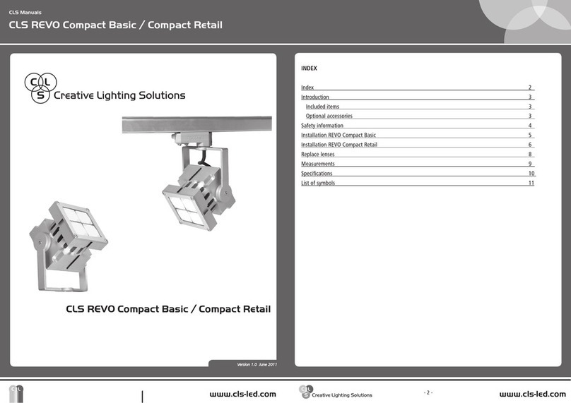 Creative Lighting Solutions REVO Compact Basic User manual