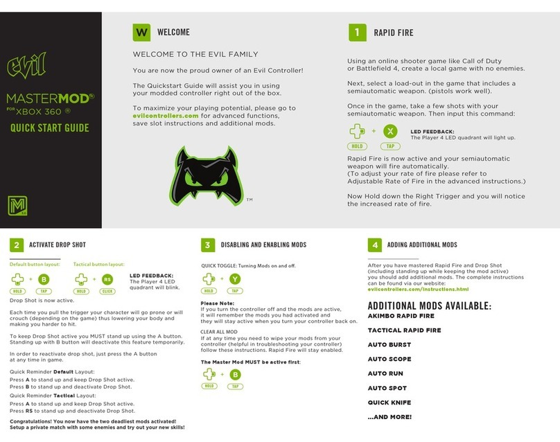Evil MASTERMOD User manual