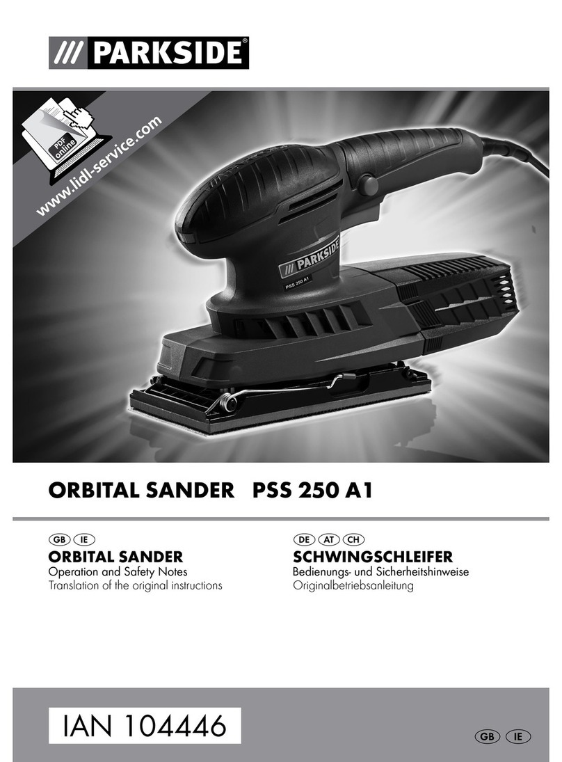 Parkside PSS 250 A1 User manual