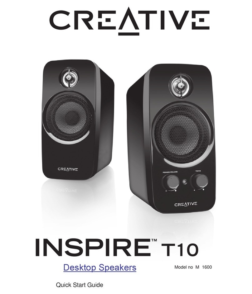 Creative INSPIRE T10 User manual