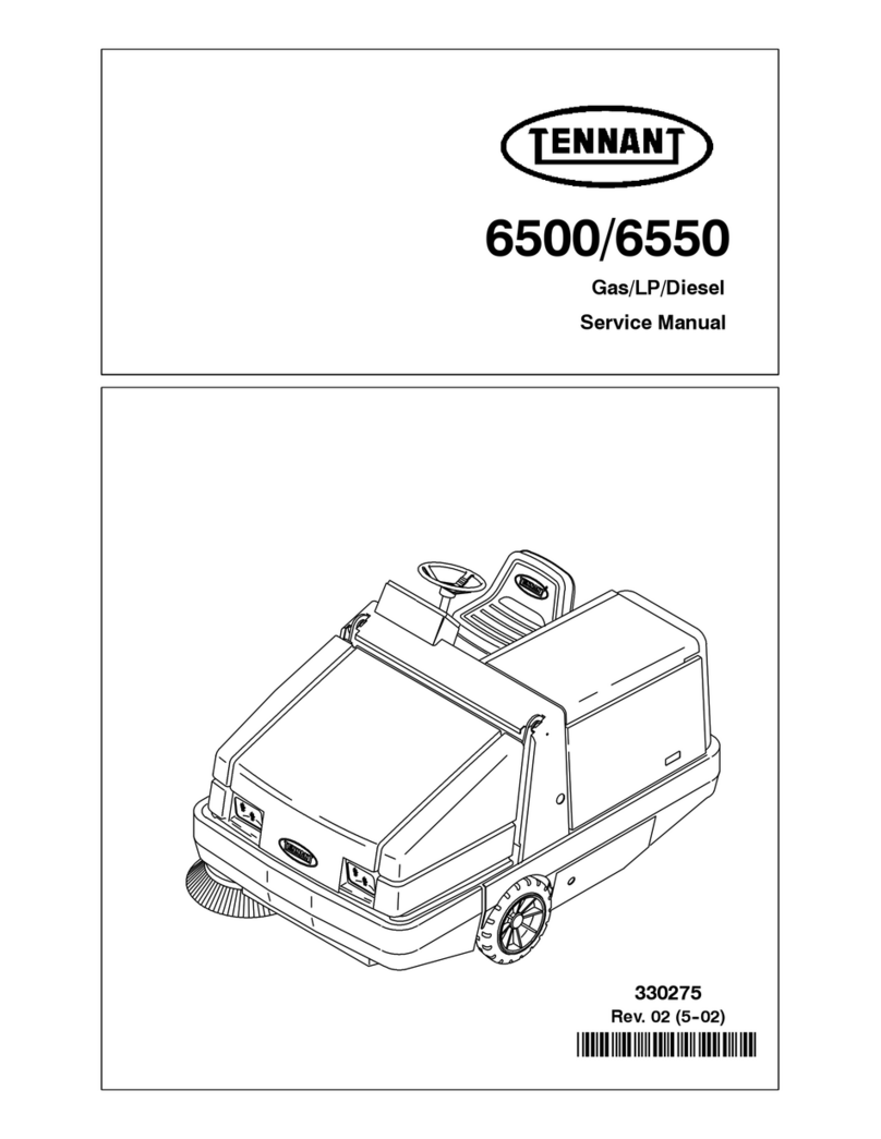 Tennant 6550 User manual