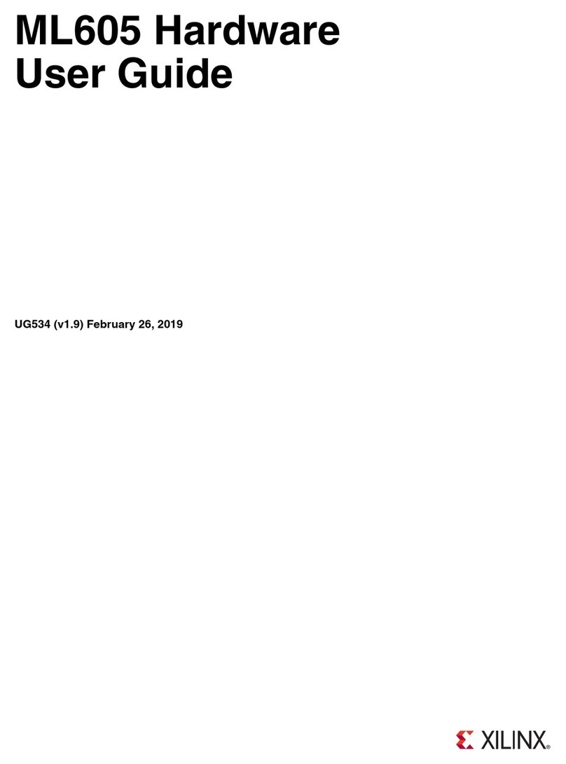 Xilinx ML605 Installation manual