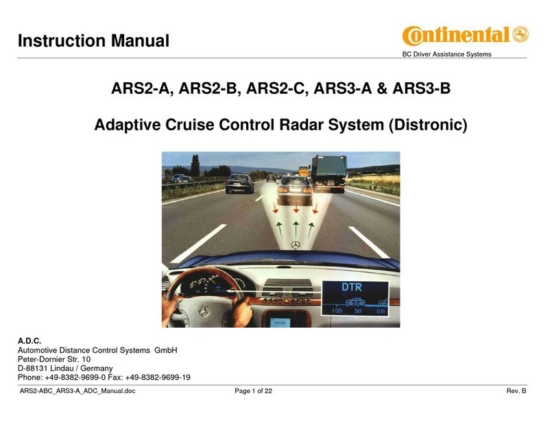 Continental Refrigerator ARS2-A User manual