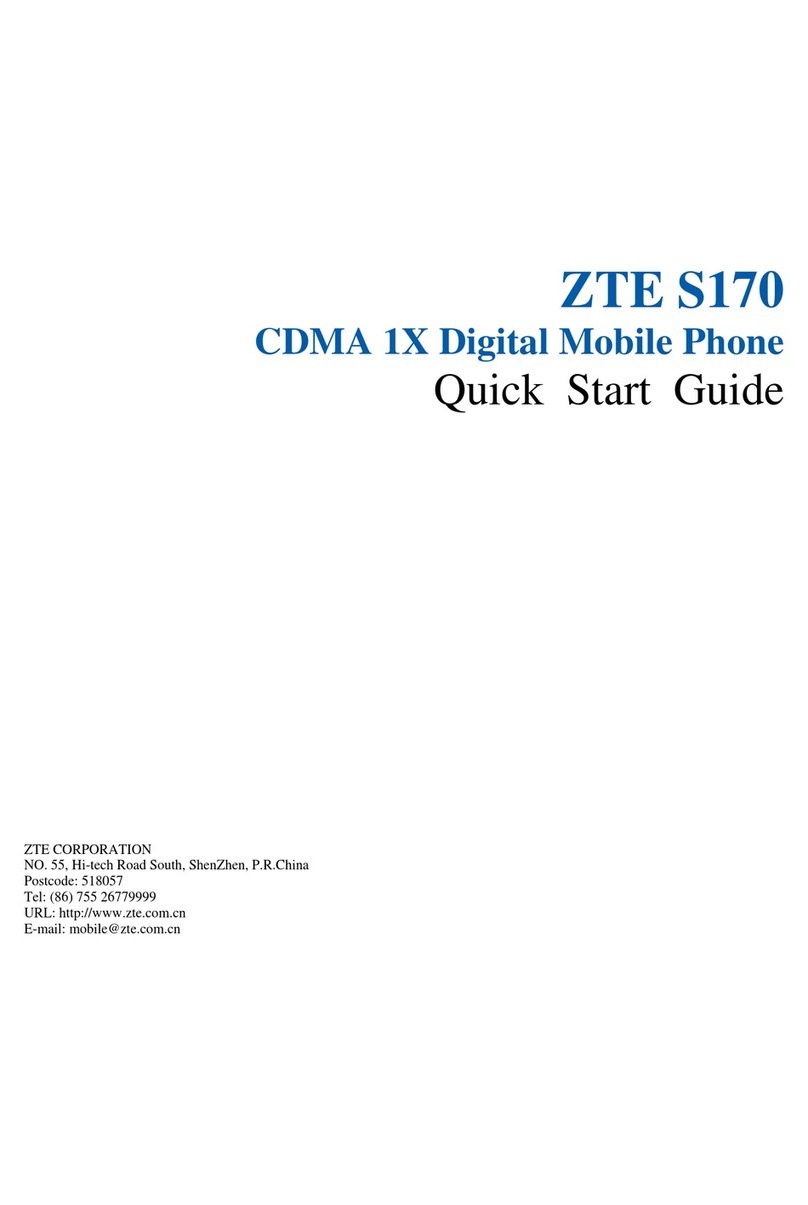 Zte S170 User manual