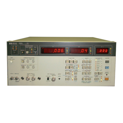 HP 4280A Operation manual