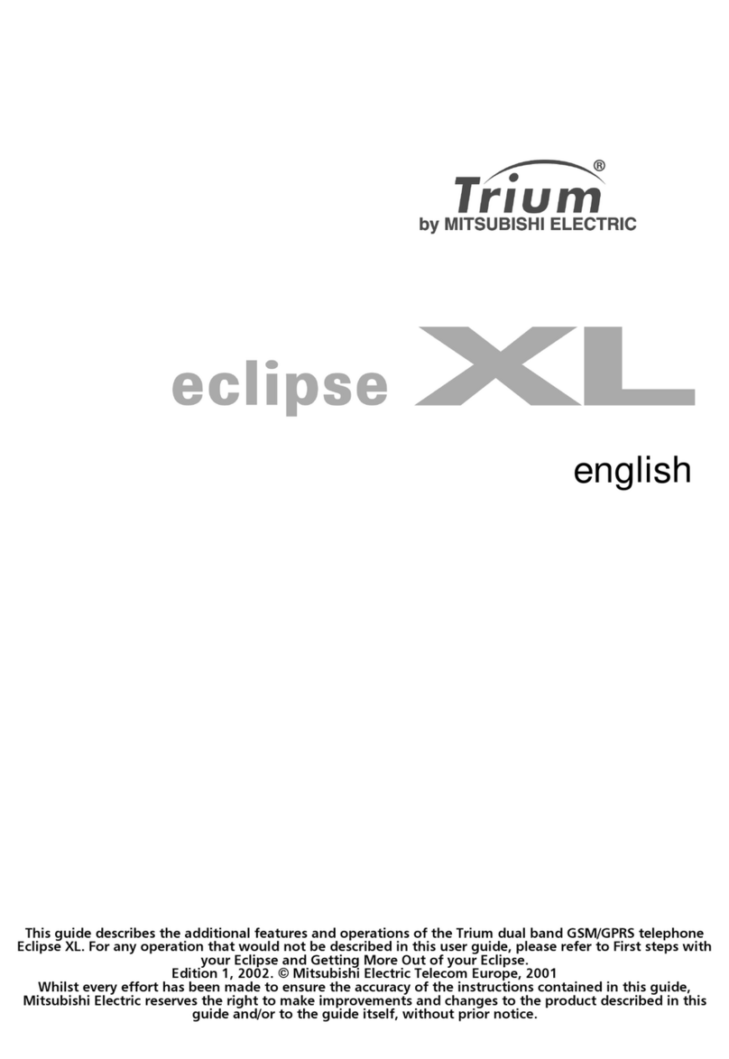 Trium Eclipse XL User manual