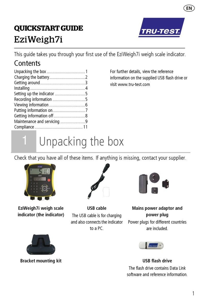 Tru-Test EziWeigh7i User manual