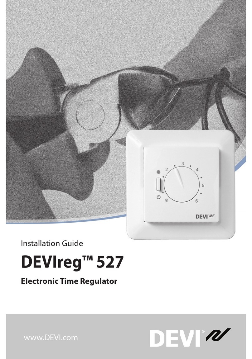 DEVI DEVIreg 527 User manual