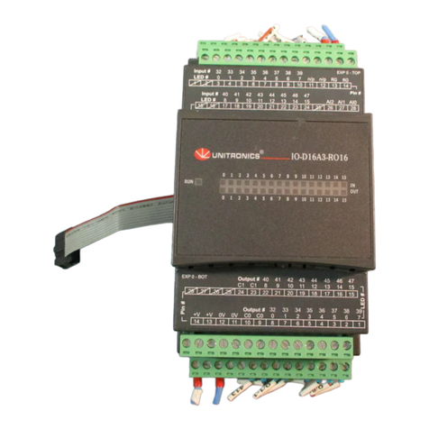 Unitronics IO-D16A3-RO16 User manual