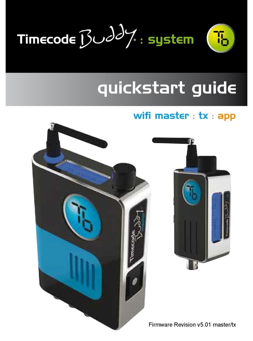 timecode systems Timecode Buddy: wifi master User manual