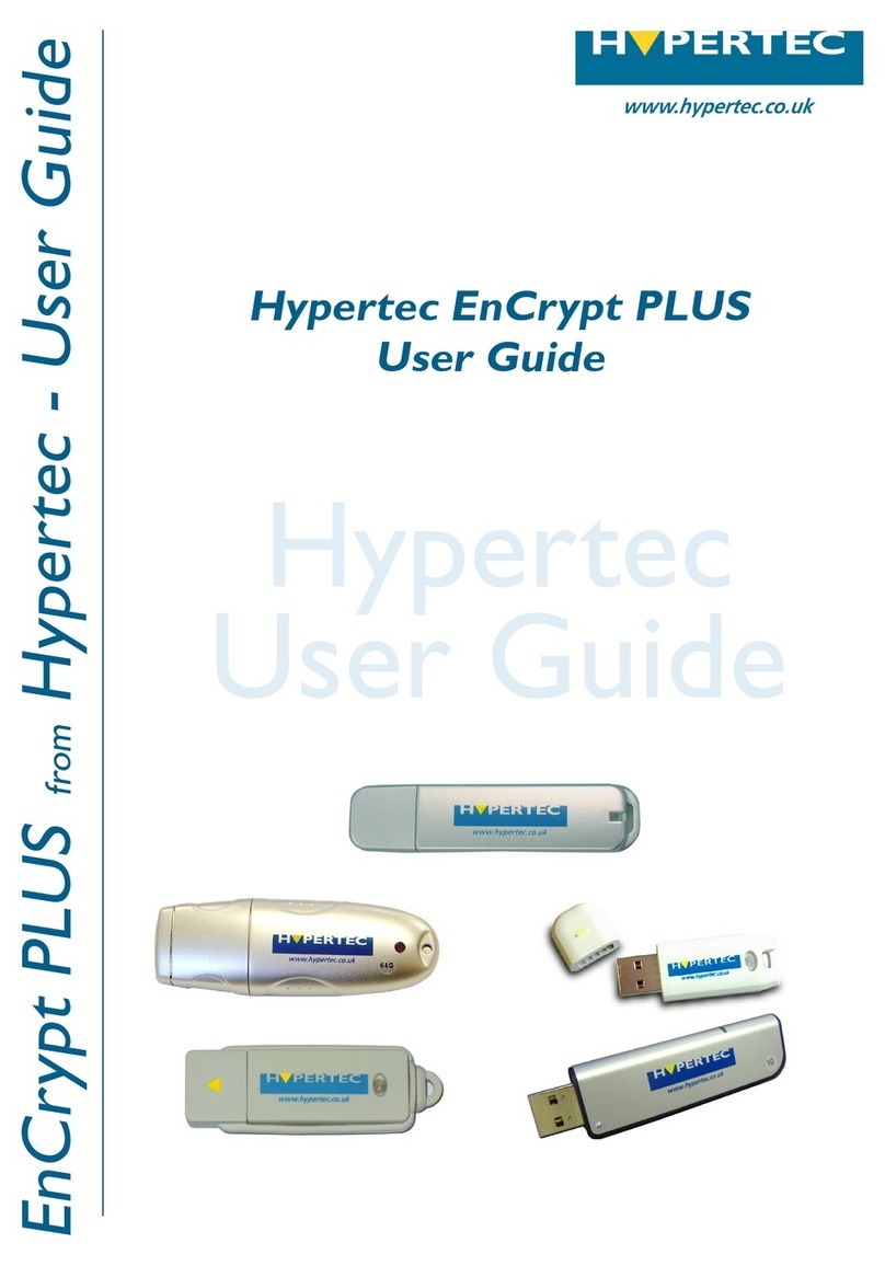 Hypertec EnCrypt PLUS User manual