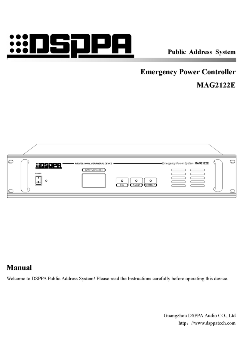 DSPPA MAG2122E User manual