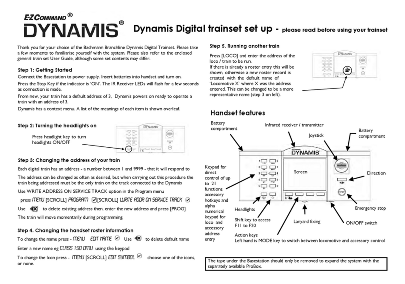 Bachmann E-Z Command Dynamis Manual