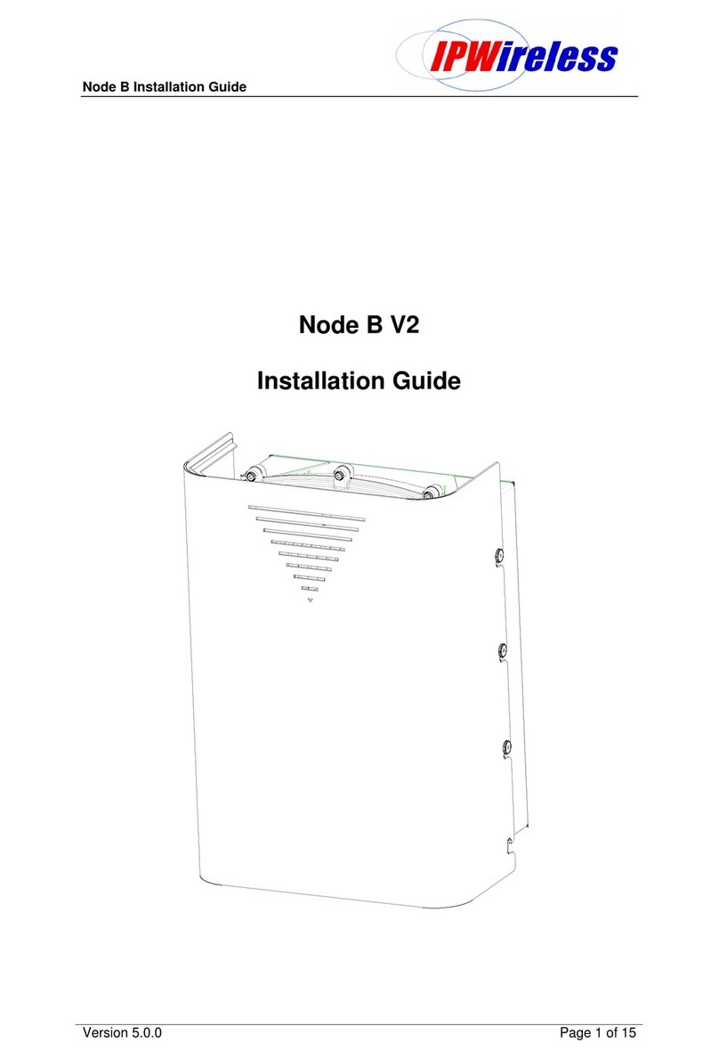IP Wireless Node B User manual