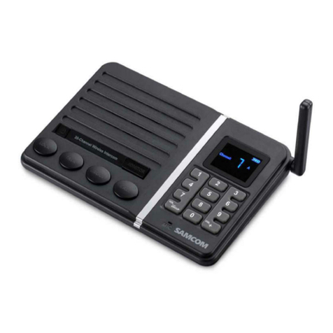 SAMCOM FTAN30A User manual