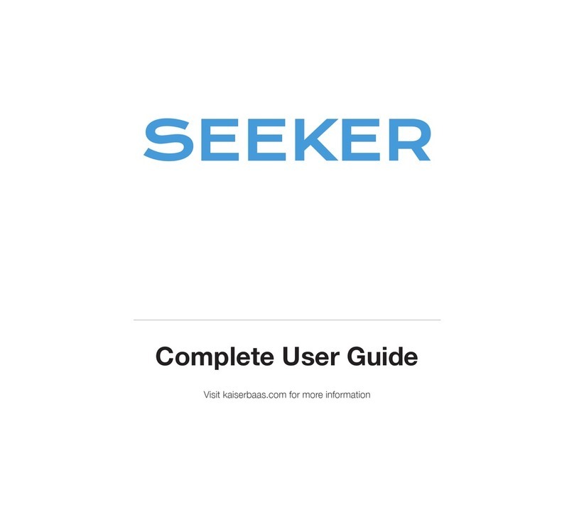 Kaiser Baas Seeker User manual