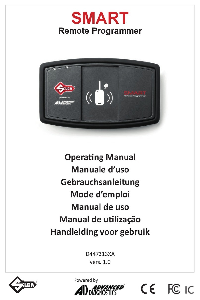 Silca Smart Remote Programmer User manual