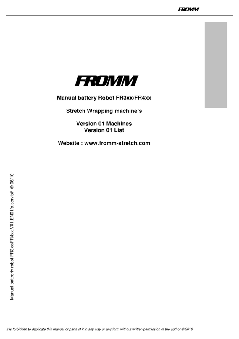 Fromm FR3 Series operating manual