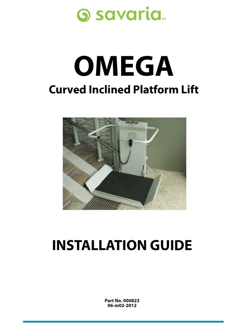 Savaria omega User manual