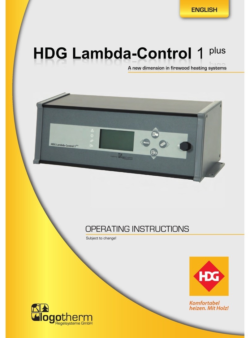 HDG Lambda-Control 1 plus User manual