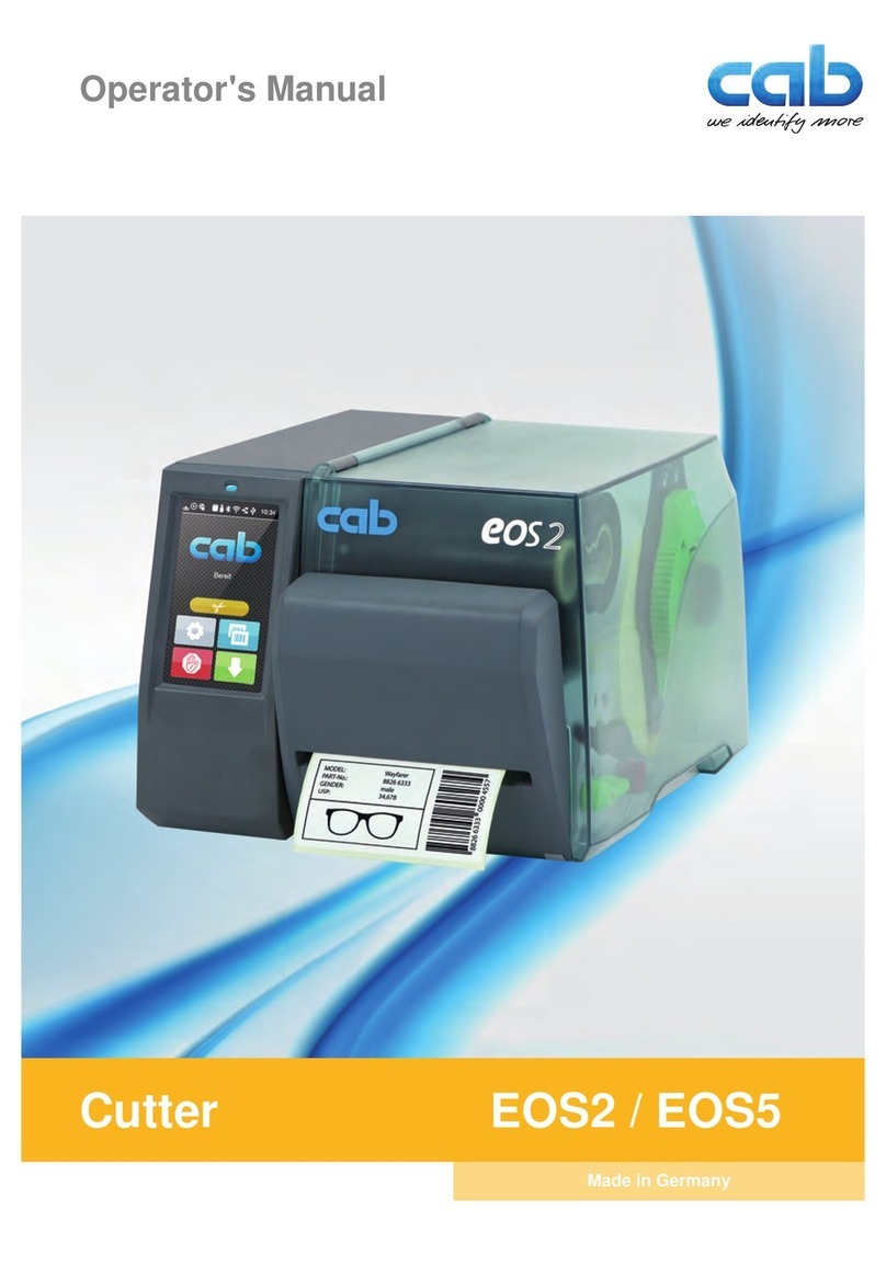 CAB EOS2 User manual