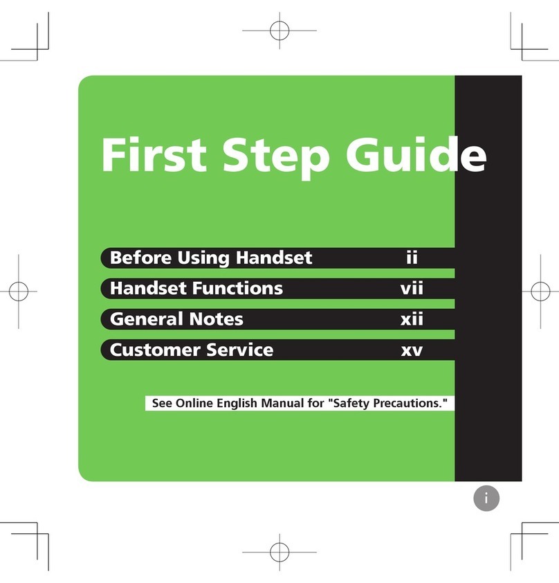 Sharp 930SH User manual