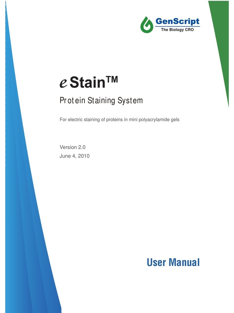GenScript eStain User manual