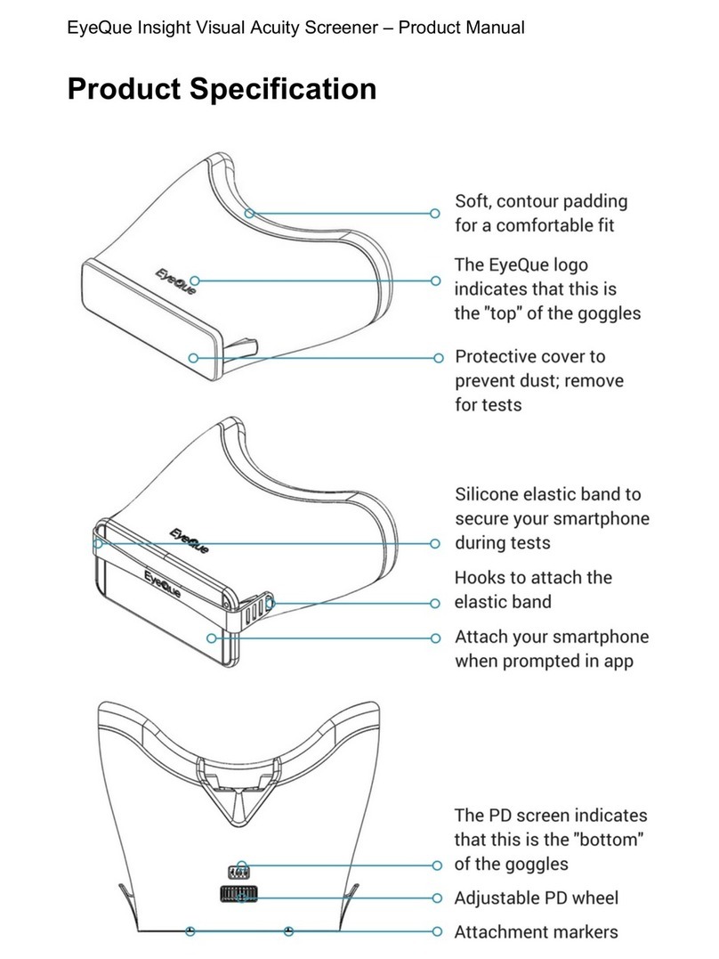 EyeQue Insight User manual