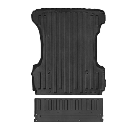 WeatherTech 88TG07 User manual